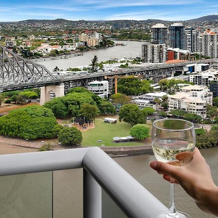 Amazing River View - 3 Bedroom Apartment - Brisbane Cbd - Netflix - Fast Wifi - Carpark Exteriör bild