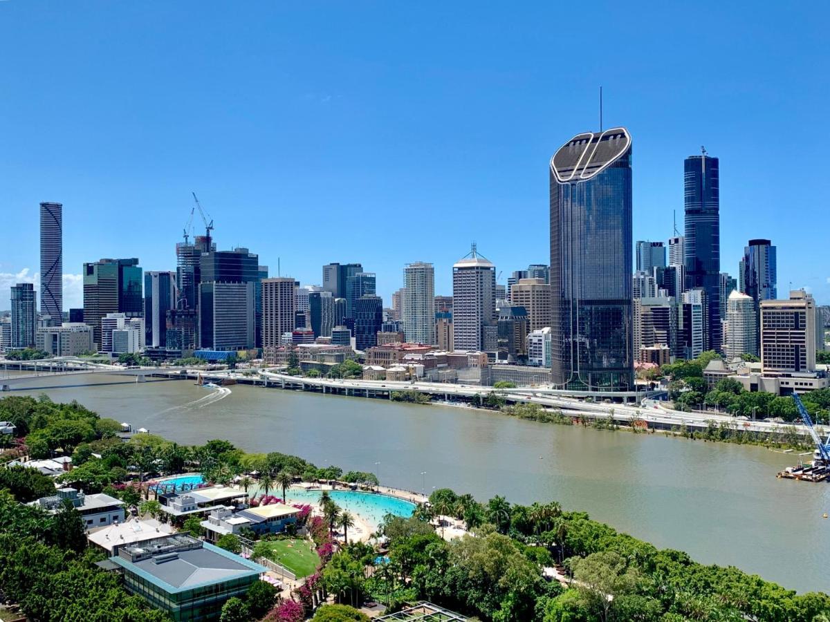 Amazing River View - 3 Bedroom Apartment - Brisbane Cbd - Netflix - Fast Wifi - Carpark Exteriör bild