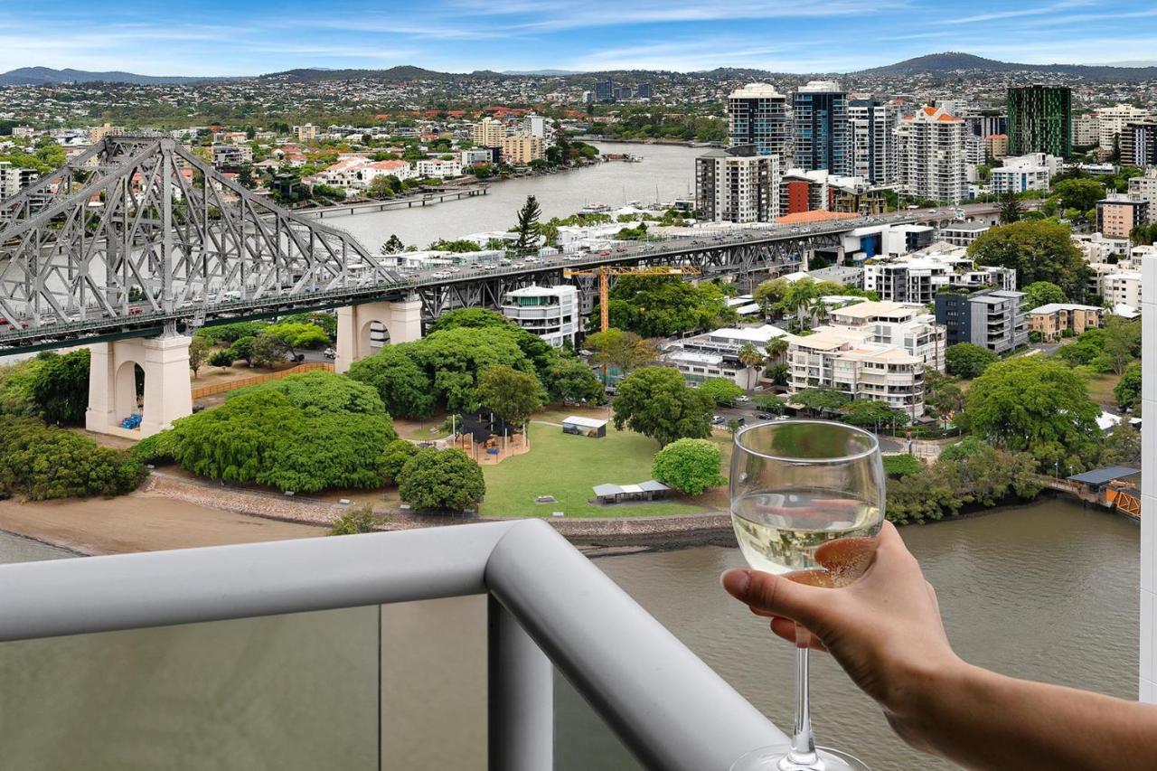 Amazing River View - 3 Bedroom Apartment - Brisbane Cbd - Netflix - Fast Wifi - Carpark Exteriör bild