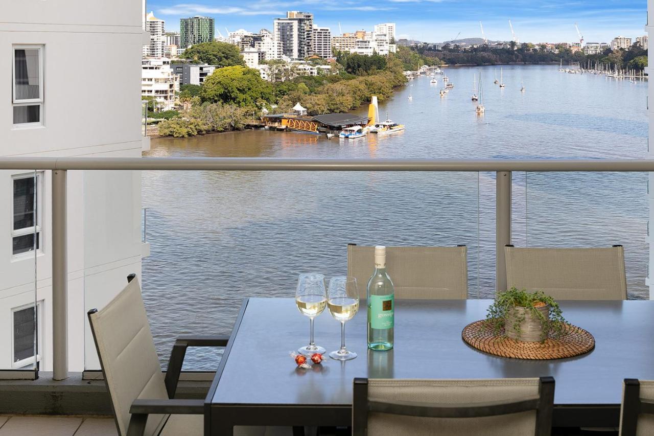 Amazing River View - 3 Bedroom Apartment - Brisbane Cbd - Netflix - Fast Wifi - Carpark Exteriör bild