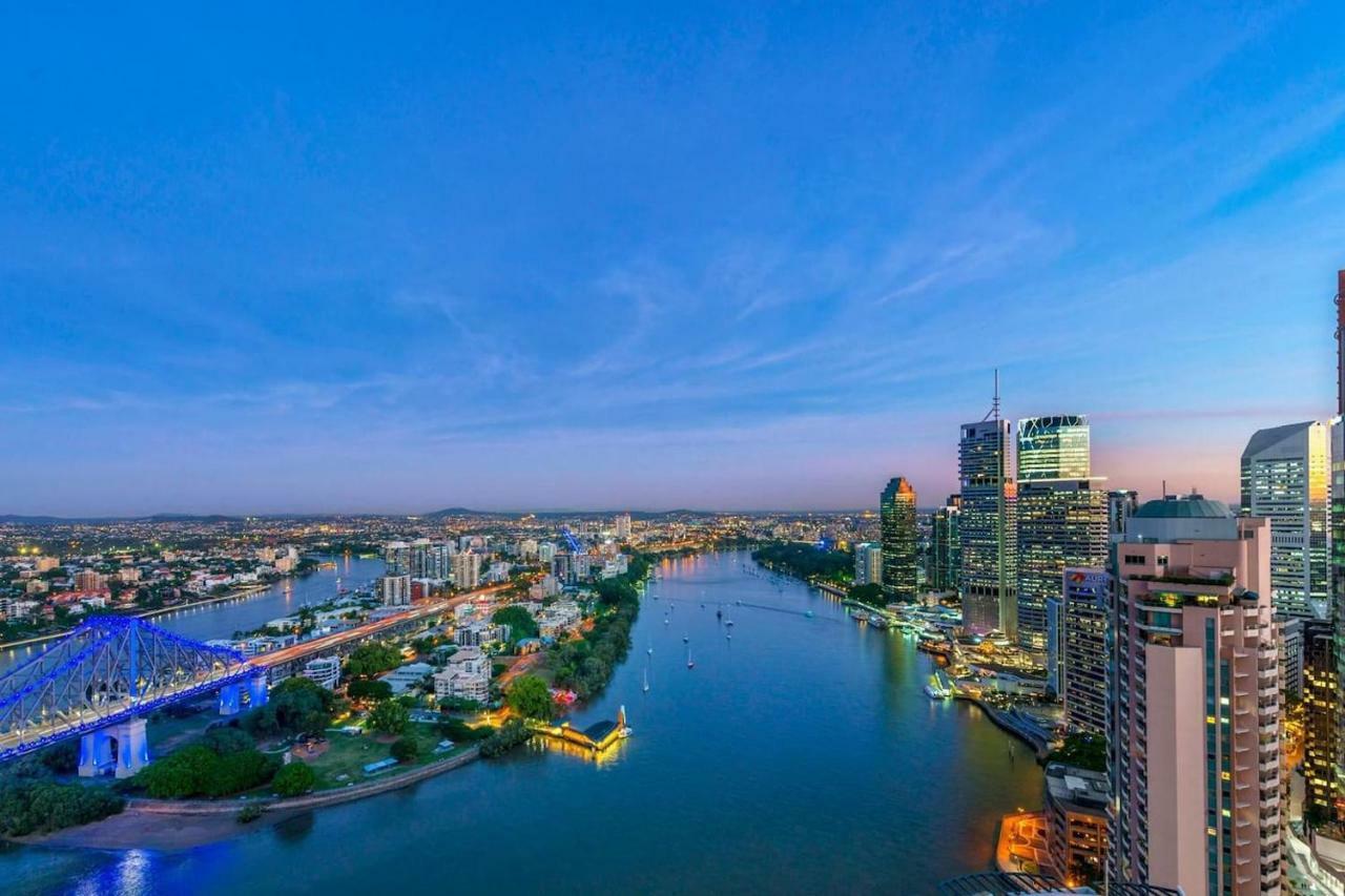 Amazing River View - 3 Bedroom Apartment - Brisbane Cbd - Netflix - Fast Wifi - Carpark Exteriör bild