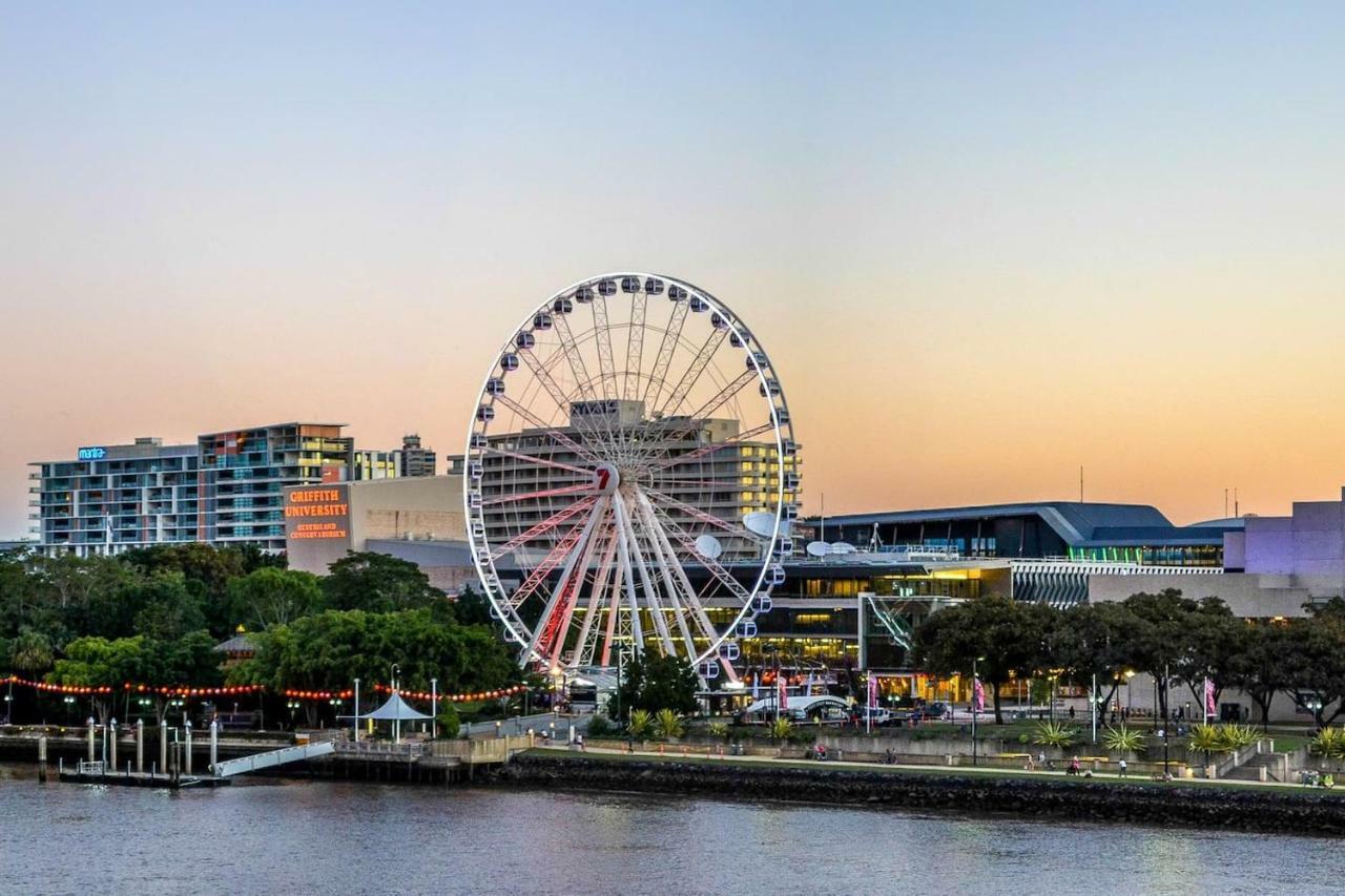 Amazing River View - 3 Bedroom Apartment - Brisbane Cbd - Netflix - Fast Wifi - Carpark Exteriör bild